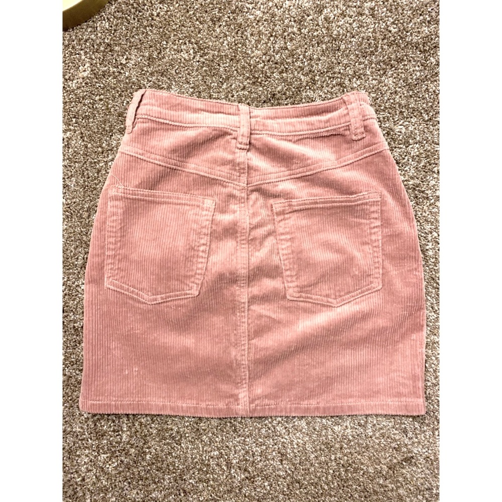 Glassons Panelled Cord Mini Skirt - Picture 5 of 8